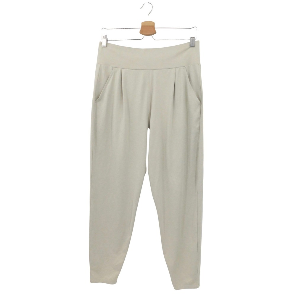 Vuori Lux Harem Jogger Pant In Ecru Size Large style VW427 Size Large‎